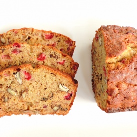 Cranberry Nut Banana Bread