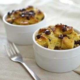 Chocolate Chip Bread Pudding