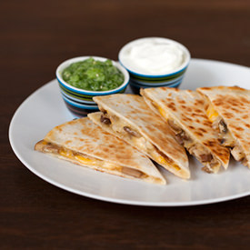 Mushroom Quesadillas