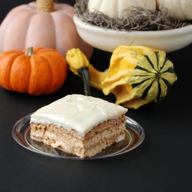 Pumpkin Eclair Icebox Cake