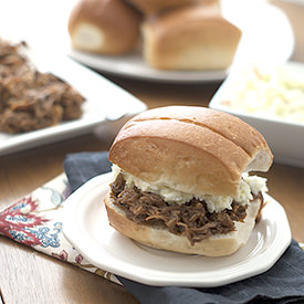 Balsamic Honey Pork Sliders