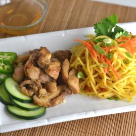 Lemongrass Chicken with Yakisoba
