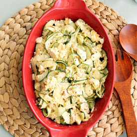 Tuna Zucchini Pasta Salad