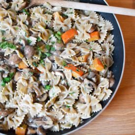 Vegan Mushroom Pasta