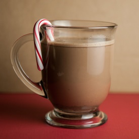 Creamy Peppermint Hot Chocolate