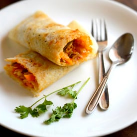 Schezwan Dosa Roll