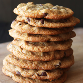 Thin & Crispy Chocolate Chip Cookie