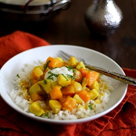 Butternut Squash & Yam Curry