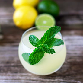 Dominican Style Ginger Ice Tea