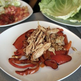 Gluten Free Chicken Fajitas
