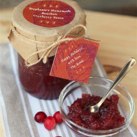 Bourbon Cranberry Sauce