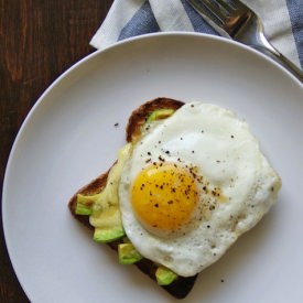 Egg, Avocado & Cheese Toast