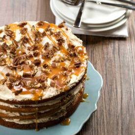 Browned Butter Pumpkin Spice Cake