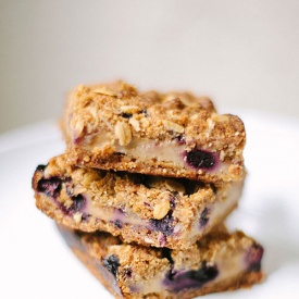 Blueberry Crisp Bars