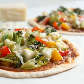 Roasted Veggie Tostadas