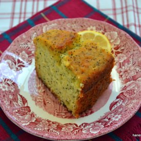 Orange Poppy Seed Cake