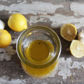 Zesty Lemon Shallot Dressing