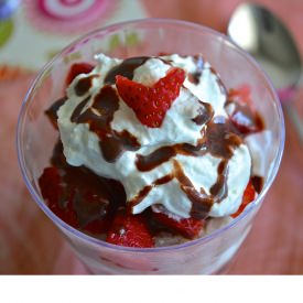 Chocolate & Strawberry Trifle