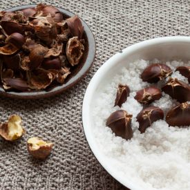 Salt Roasted Chestnuts