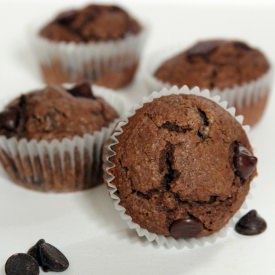 Peanut Butter Mocha Chip Muffins