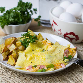 Pimiento Cheese Omelet