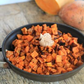 Sweet Potato Butternut Squash Hash