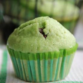 Mint Chocolate Chip Muffins