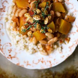 Mauritian Bean Curry with Pumpkin
