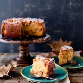 Whole Wheat Apple Cake