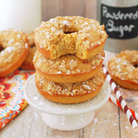 Maple Butternut Squash Donuts