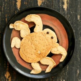 Pumpkin Pie Spice Nog Pancakes
