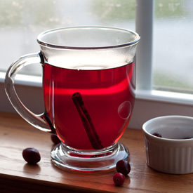 Hot Spiced Cranberry & Rum