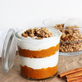 Pumpkin Yogurt Parfaits