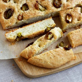 Foccacia with Leeks