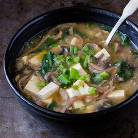 Miso Soba Noodle Soup