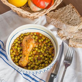 Peas with Meat