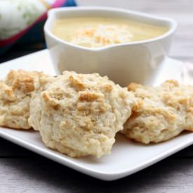 Fluffy Buttermilk Drop Biscuits