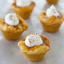 Mini Crescent Pumpkin Pies