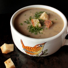 Flu Season Mushroom Soup