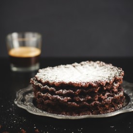 Chocolate Waffle Brownies