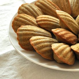 Lemon Almond Madeleines