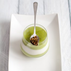 Matcha Coconut Pudding