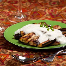 Turkish Eggplant with Yogurt