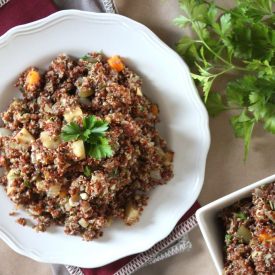 Squash & Celeriac Quinoa Stuffing