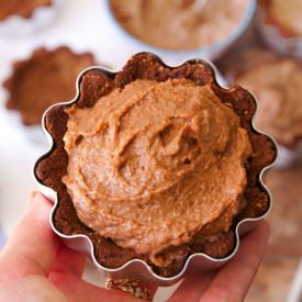 Chocolate Hazelnut Tarts