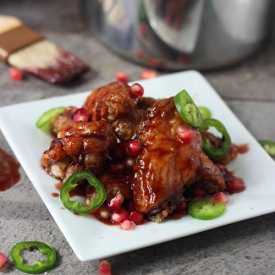 Sticky Baked Chicken Wings