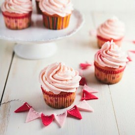 Pink Champagne Cupcakes
