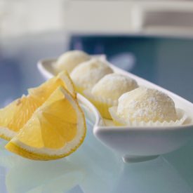 Lemon and Mascarpone Truffles