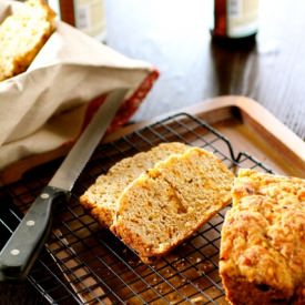 Whole Wheat Beer Cheese Bread