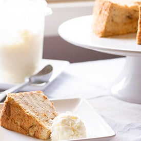 Pumpkin Angel Food Cake